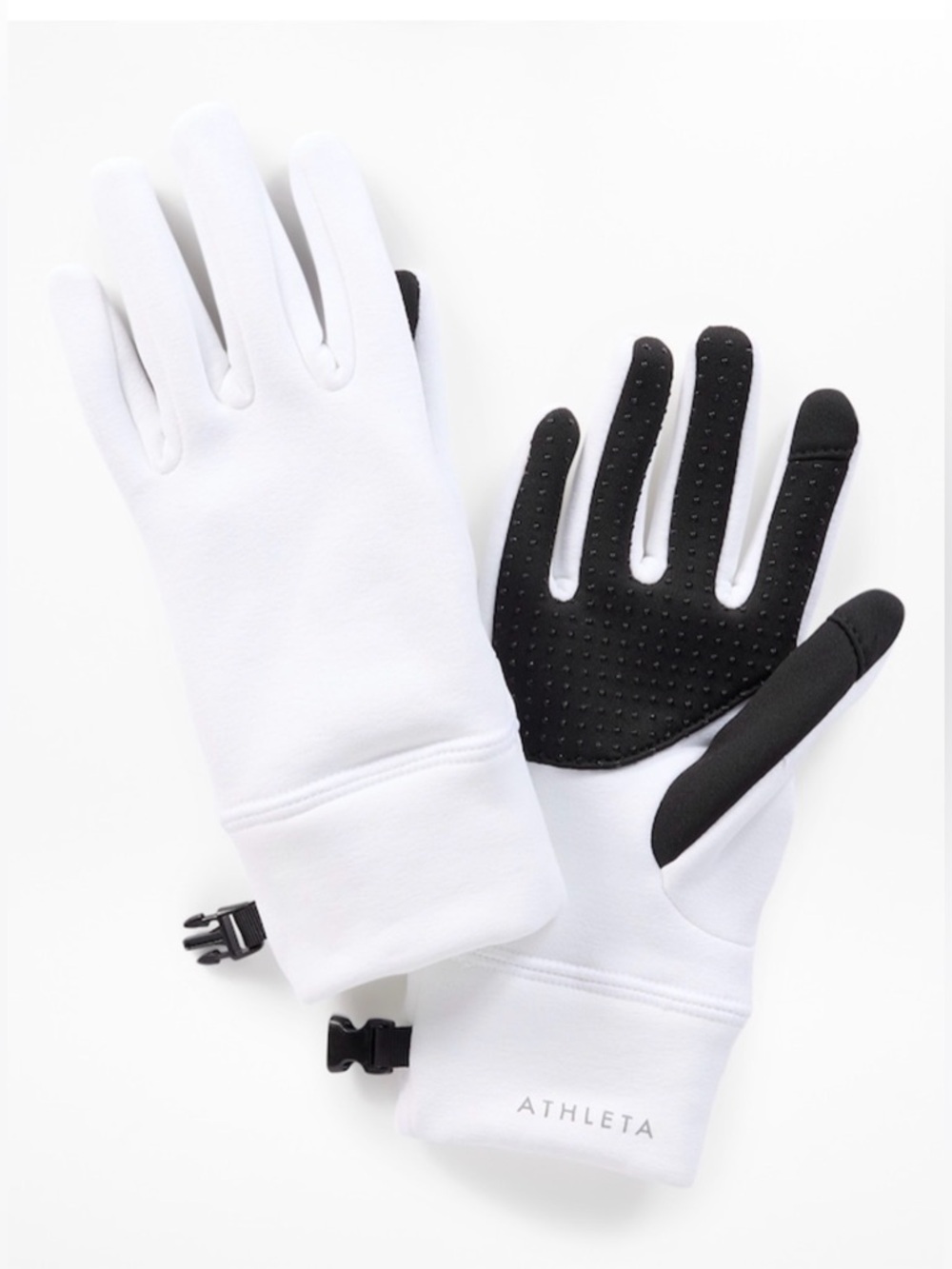 Athleta Soft shell Glove 2.0 in Bright White| Size: S/M